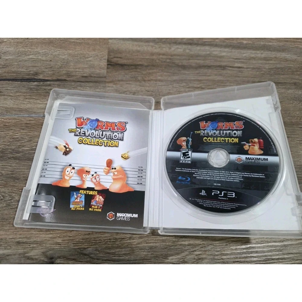 Worms: The Revolution Collection (Sony PlayStation 3, 2013) CIB